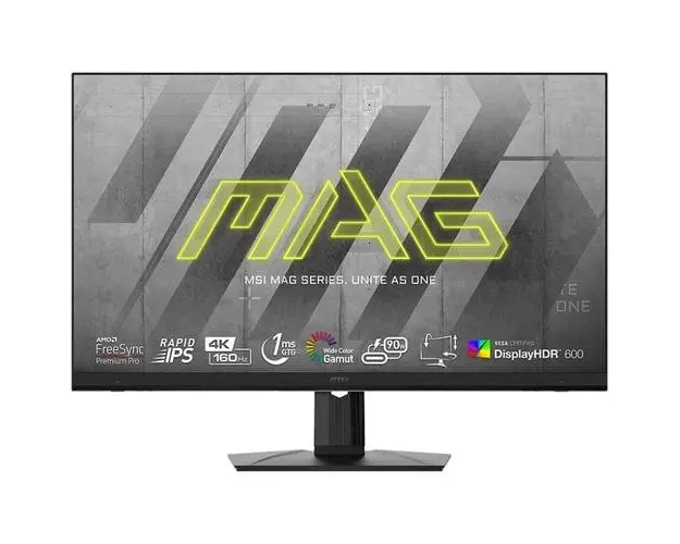 Monitor Gaming IPS LED MSI MAG 32inch 323UPF, UHD (3840 x 2160), HDMI, DisplayPort, Pivot, 160 Hz, 1 ms (Negru)
