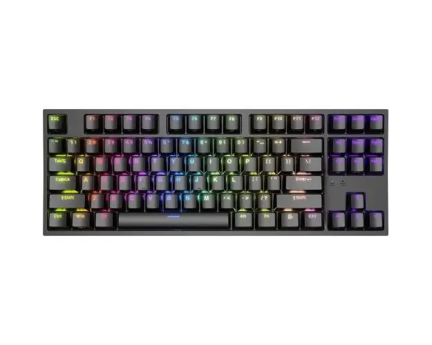 Tastatura gaming, Genesis, Thor 404 TKL, Gateron, USB, Negru