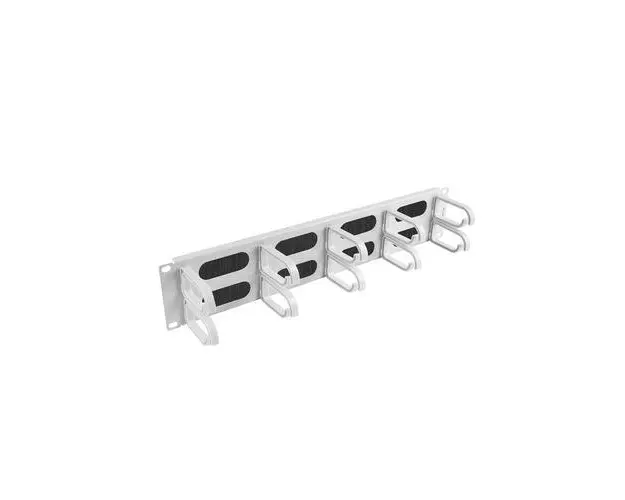 Organizator de cabluri tip perie Lanberg, tip B 19'' 2U, Gri