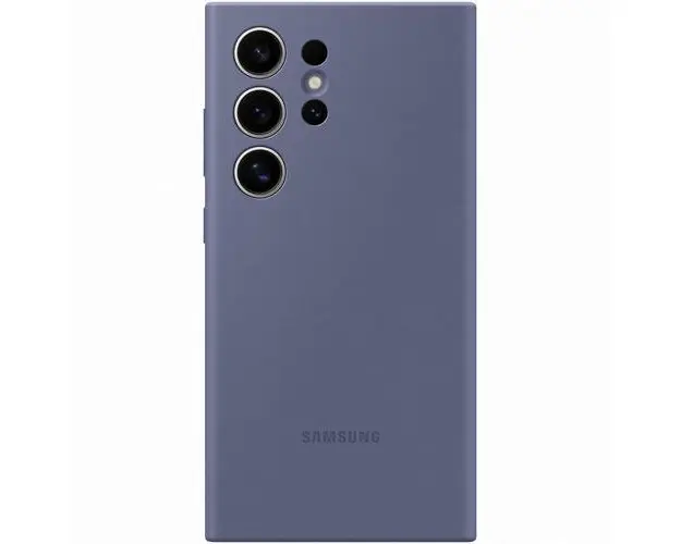 Husa de protectie Samsung Silicone Case pentru Galaxy S24 Ultra, VIOLET