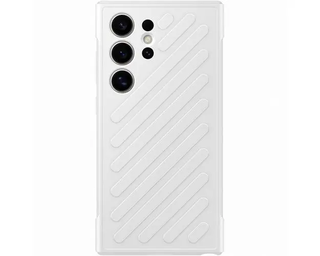 Husa de protectie Samsung Shield Case pentru Galaxy S24 Ultra, LIGHT GRAY