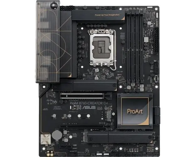 Placa de baza ASUS PROART B760-CREATOR D4, Intel B760, LGA 1700, ATX