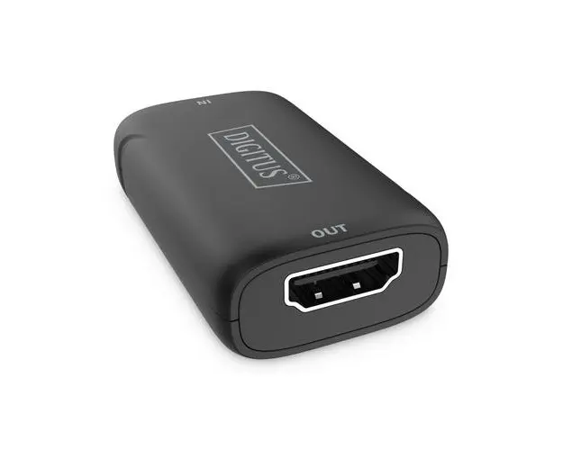 Repetor HDMI, DIGITUS, 4k 60hz, Negru