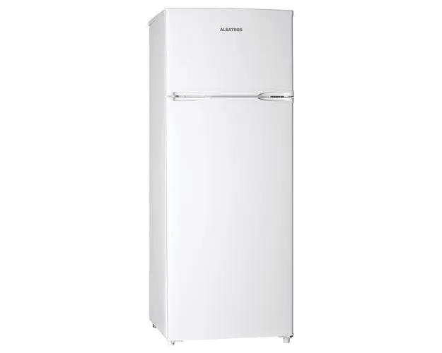 Frigider cu 2 usi Albatros FA203E, 151 L, Clasa energetica E, Termostat reglabil, H 123 cm, Alb