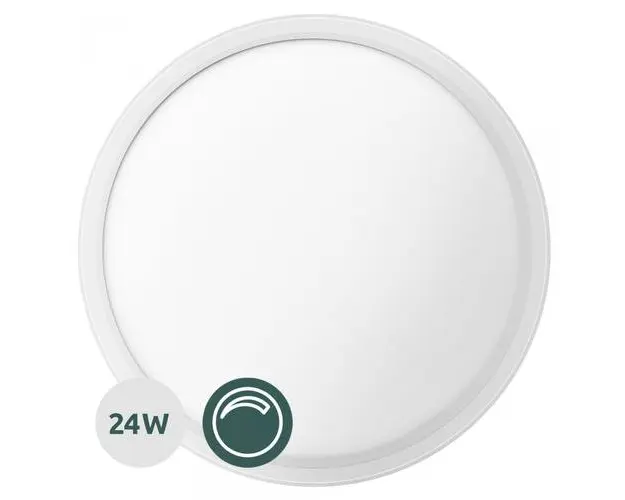 Plafoniera LED Samus SLP420-2880LM-24W-4000K+DIMMER, 24 W, 2880 LM, Clasa energetica E, Durata de viata 25000h, Alb
