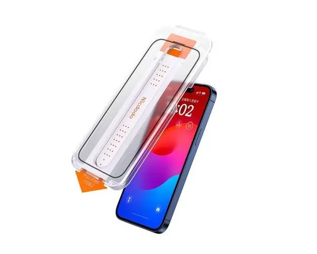 Folie Sticla Mcdodo compatibila cu iPhone 15 Pro, Transparent