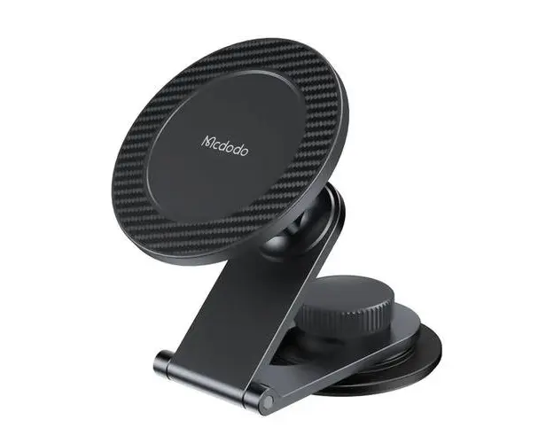 Suport Auto Mcdodo Magnetic Biotite Series, prindere cu adeziv, Negru