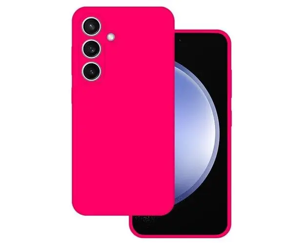 Husa Protectie Spate Lemontti Silicone Premium compatibila cu Samsung Galaxy A05s (Roz)