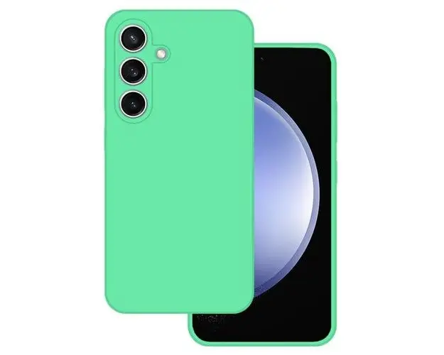 Husa Protectie Spate Lemontti Silicone Premium compatibila cu Samsung Galaxy A05s Mint (Verde)