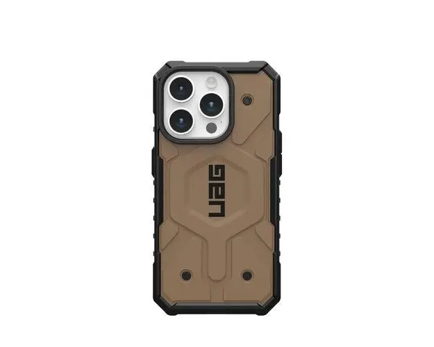 Husa de protectie UAG Pathfinder Magsafe pentru iPhone 15 Pro, Maro