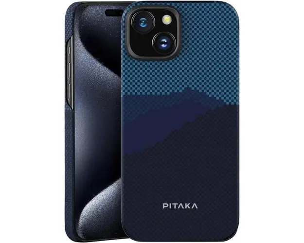 Husa Pitaka MagEZ 4 StarPeak Over the horizon 1500D, Aramida MagSafe compatibila cu iPhone 15