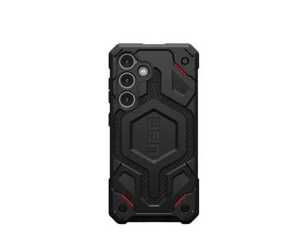 Carcasa UAG Monarch Pro MagSafe Kevlar Black compatibila cu Samsung Galaxy S24