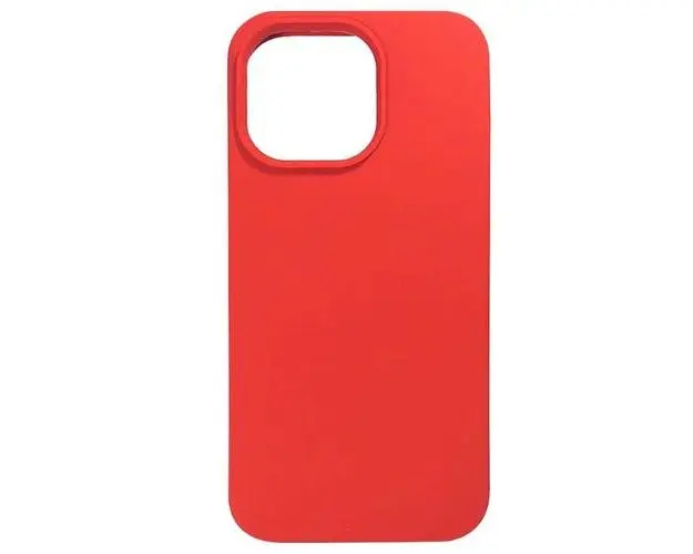 Husa de protectie Lemontti Liquid Silicon MagCharge pentru iPhone 14 Pro Max, Rosu