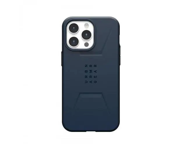 Husa de protectie UAG Civilian Magsafe pentru iPhone 15 Pro Max, Albastru