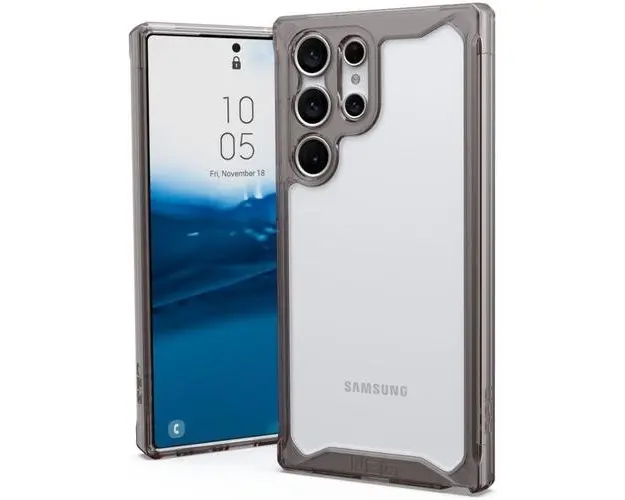Husa UAG Plyo Series compatibila cu Samsung Galaxy S23 Ultra, Transparent