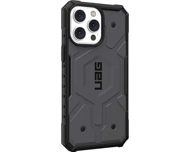 Husa de protectie UAG Pathfinder Magsafe pentru iPhone 15 Pro, Gri