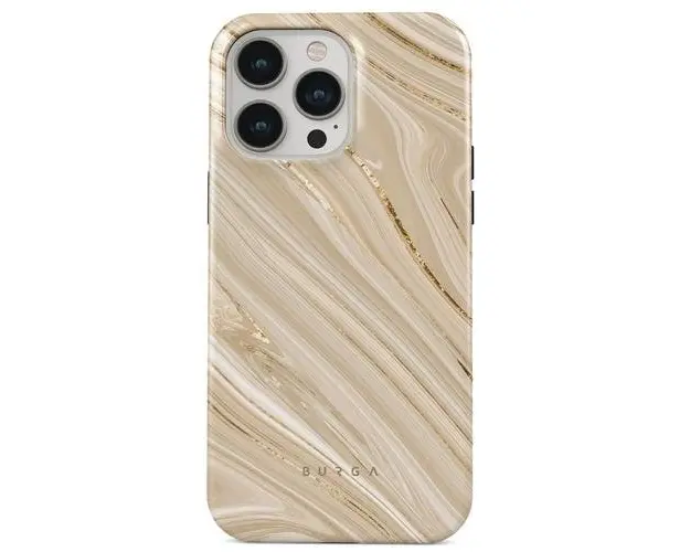 Husa Burga Dual Layer Full Glam compatibila cu iPhone 15 Pro Max