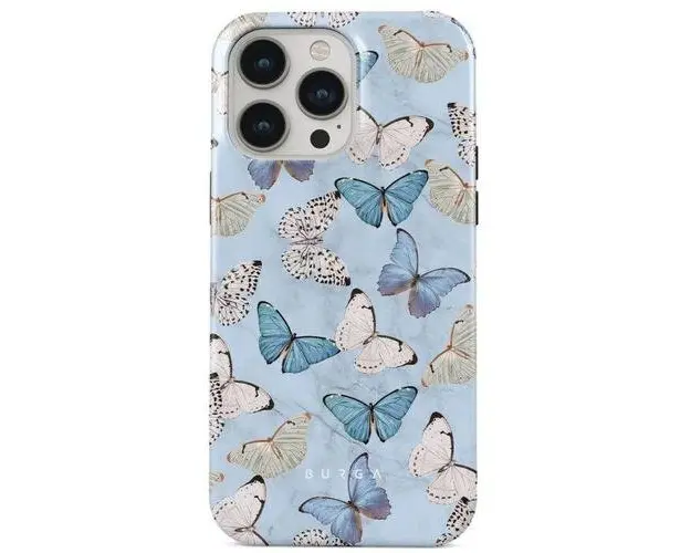 Husa Burga Dual Layer Give Me Butterflies pentru iPhone 15 Pro