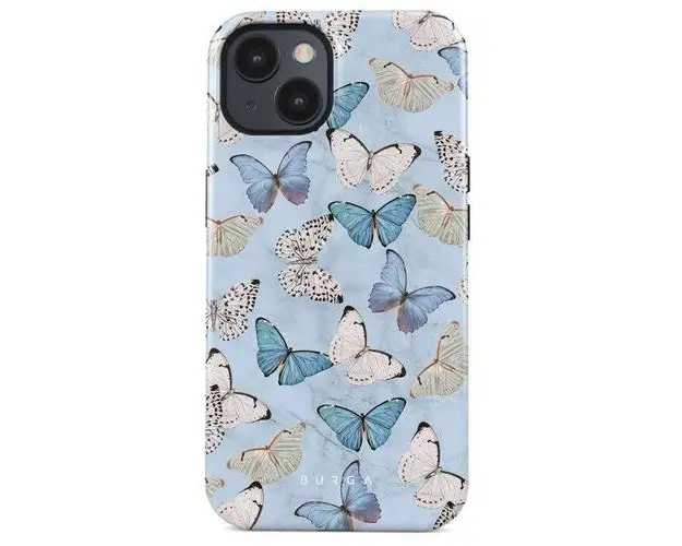 Husa Burga Dual Layer Give Me Butterflies pentru iPhone 15
