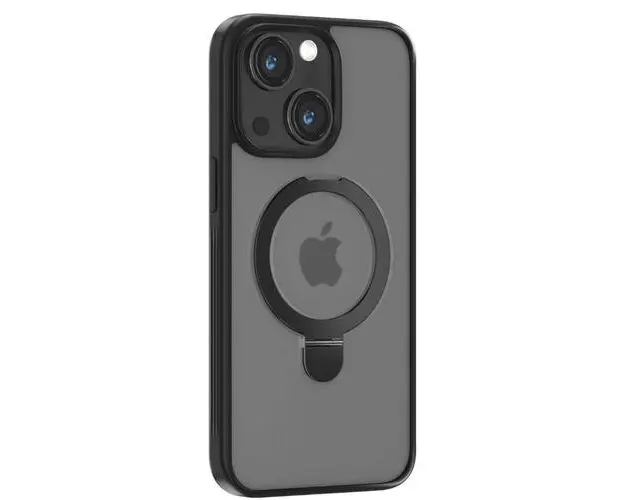 Husa de protectie Devia pentru iPhone 15 Plus, Delight Series Magnetic, Negru
