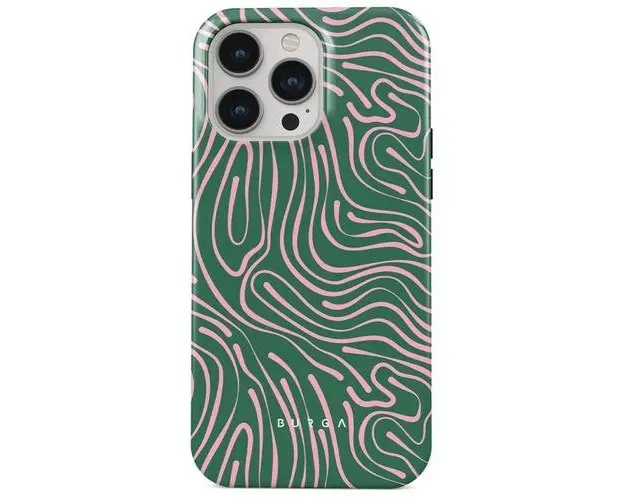Husa Burga Dual Layer Hawaiian Breeze compatibila cu iPhone 15 Pro Max