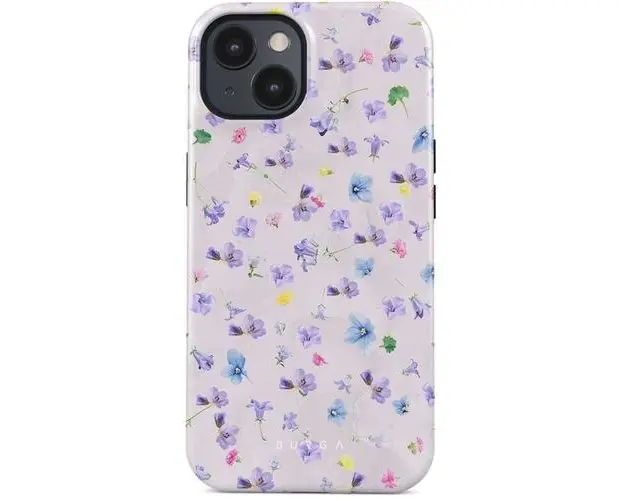 Husa Burga Dual Layer Wildflower compatibila cu iPhone 15