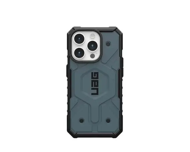 Husa de protectie UAG Pathfinder Magsafe pentru iPhone 15 Pro, Albastru