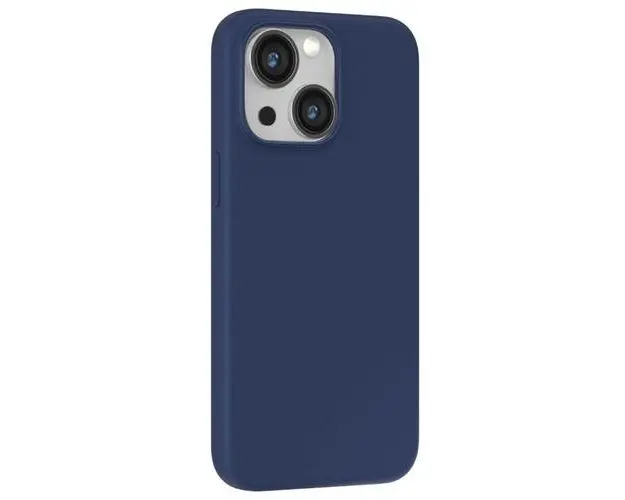 Husa Devia Silicon Nature Series compatibila cu iPhone 15, Albastru