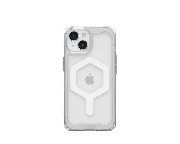 Husa de protectie UAG Plyo MagSafe Series pentru iPhone 15, Transparent/Alb