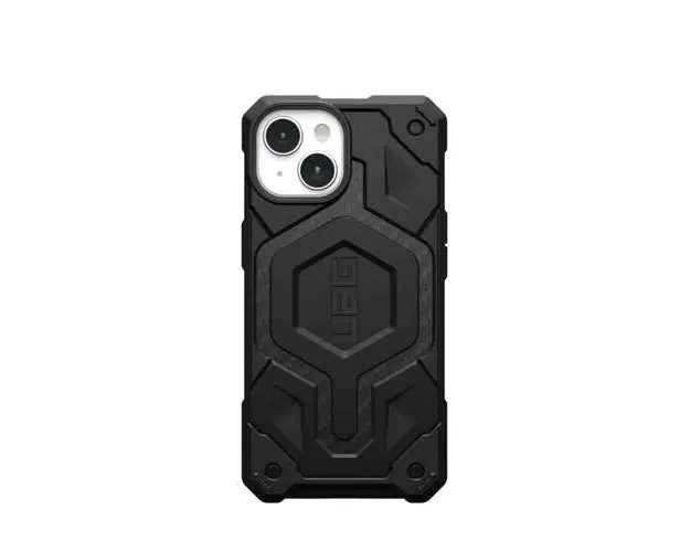 Husa de protectie UAG Monarch Pro pentru iPhone 15, Carbon Fiber