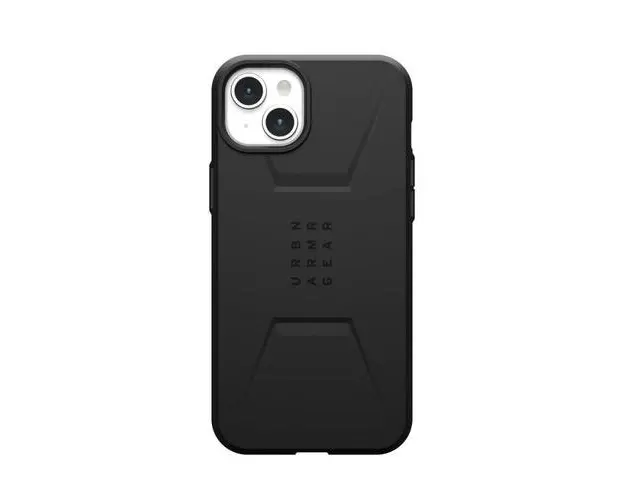 Husa de protectie UAG Civilian Magsafe pentru iPhone 15 Plus, Negru