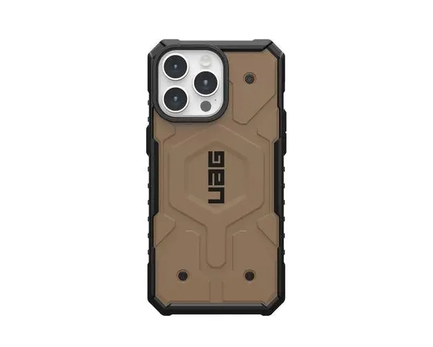 Husa de protectie UAG Pathfinder Magsafe pentru iPhone 15 Pro Max, Maro