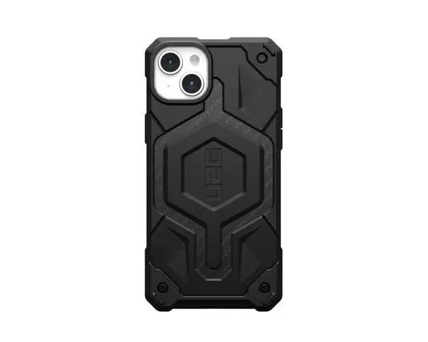 Husa de protectie UAG Monarch Pro pentru iPhone 15 Plus, Carbon Fiber
