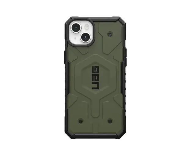 Husa de protectie UAG Pathfinder Magsafe pentru iPhone 15 Plus, Verde