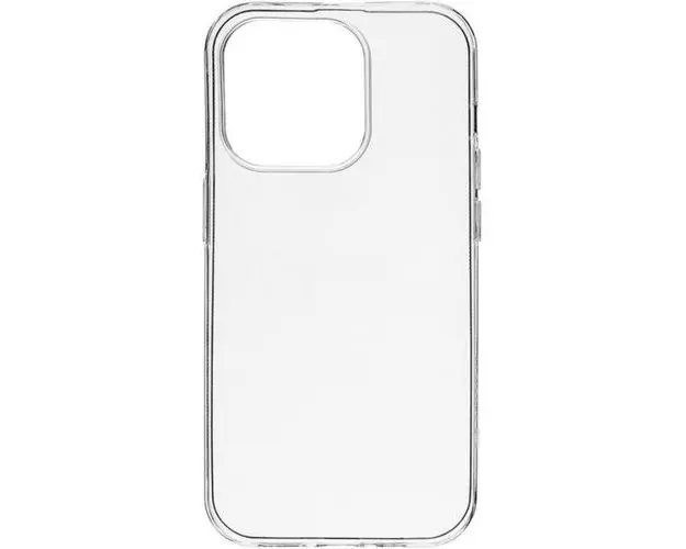 Husa Lemontti Silicon compatibila cu iPhone 15, Transparent
