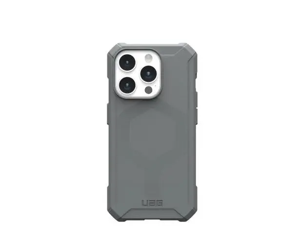 Husa de protectie UAG Essential Armor Magsafe pentru iPhone 15 Pro, Argintiu