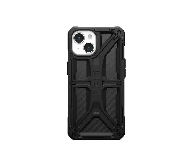 Husa de protectie UAG Monarch Series pentru iPhone 15, Carbon Fiber