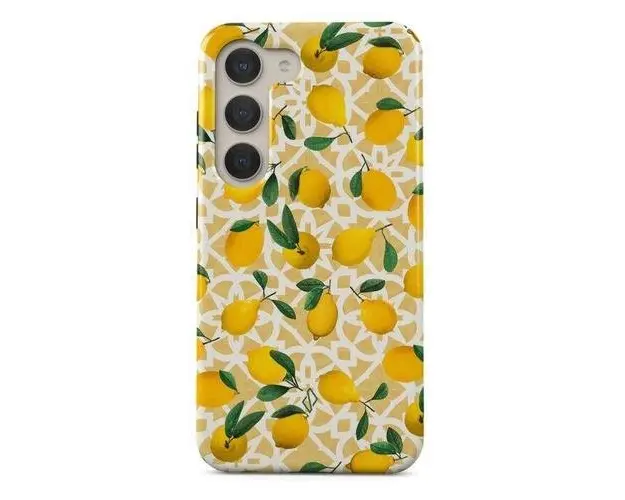 Husa Burga Dual Layer Lemon Juice pentru Samsung Galaxy S23 Plus