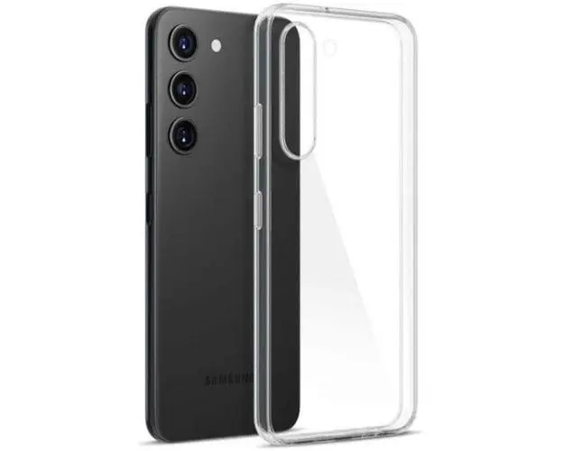 Husa de protectie Devia Silicon Naked Crystal pentru Samsung Galaxy S23, Transparent