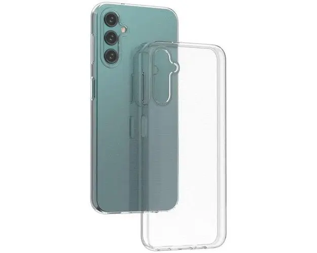 Husa de protectie Lemontti Silicon pentru Samsung Galaxy A14 5G, Transparent