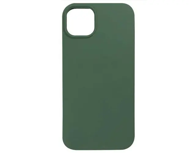 Husa de protectie Lemontti Liquid Silicon MagCharge pentru iPhone 14, Verde