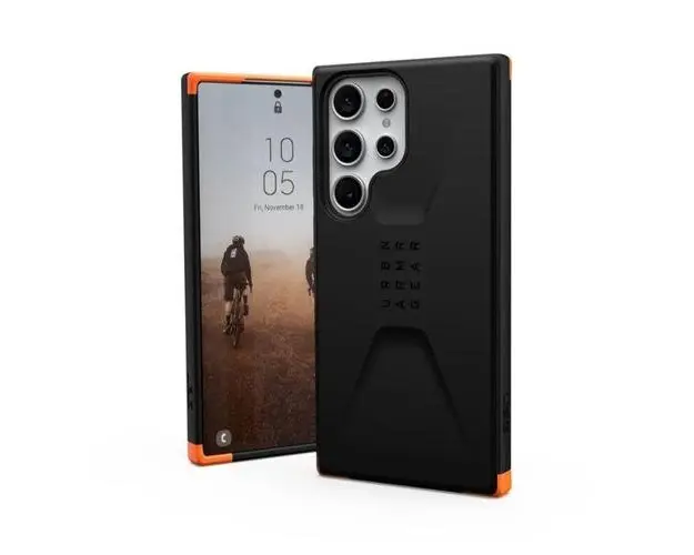 Husa de protectie UAG Civilian Series pentru Samsung Galaxy S23 Ultra, Negru