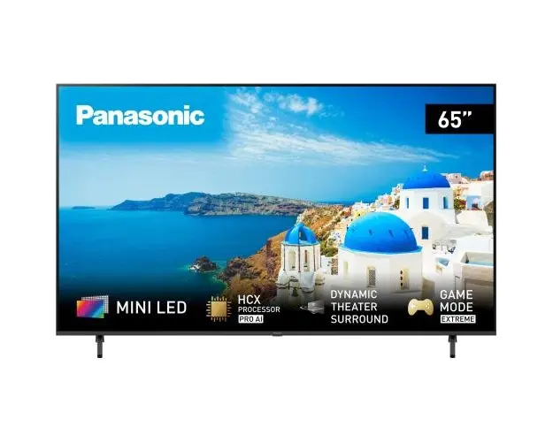 Televizor Mini LED Panasonic 165 cm (65inch) TX-65MX950E, Ultra HD 4K, Smart TV, WiFi, CI+, Clasa G (Model 2023)