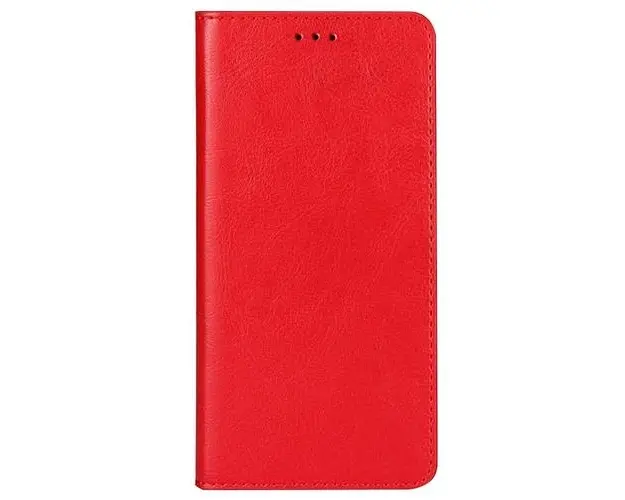 Husa Book Cover Lemontti, Stand, compatibila cu Samsung Galaxy A05s (Rosu)