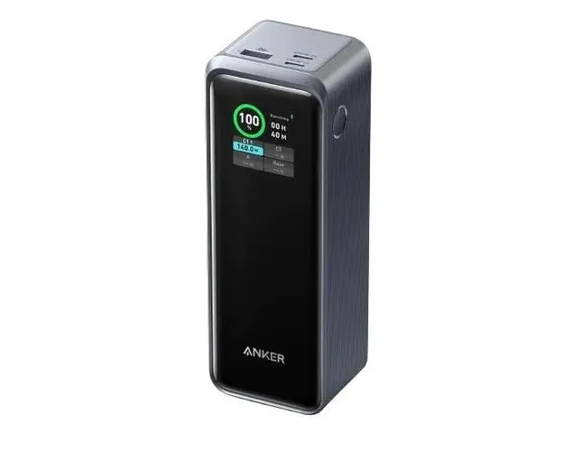 Acumulator Extern Anker 737 Prime 250W PD 27650 mAh cu bluetooth (Negru)