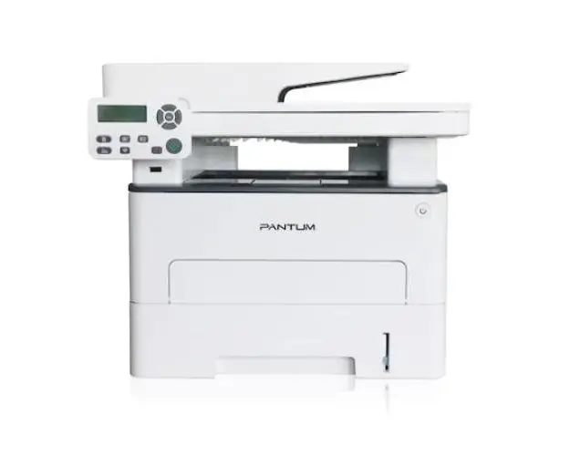 Imprimanta Multifunctionala Laser Pantum M7100DN, A4, 33 ppm, Monocrom, ADF, Retea, USB (Alb)