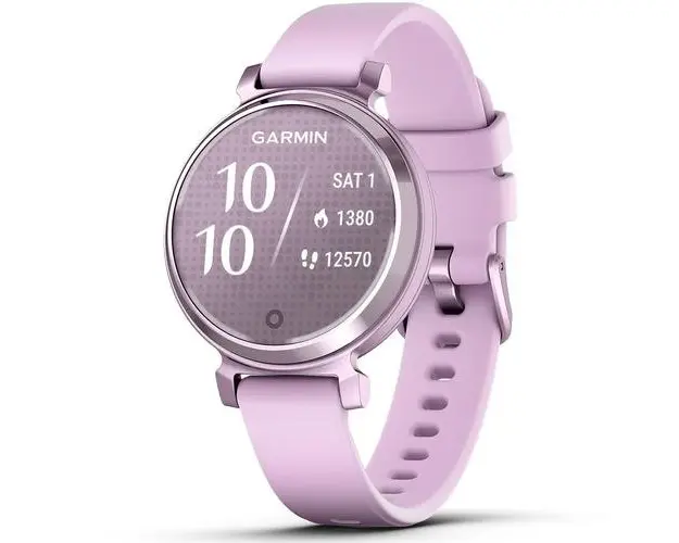 Ceas activity tracker Garmin Lily 2, 35mm, curea silicon, Waterproof 5 ATM (Roz)