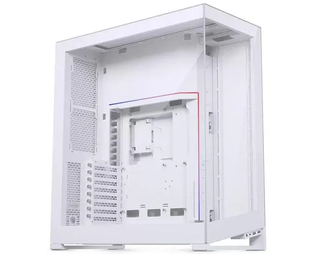 Carcasa Phanteks NV7, ATX, E-ATX, Fara sursa, iluminare RGB, Full Tower (Alb)