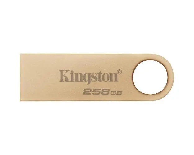 Stick USB Kingston DataTraveler SE9 G3, 256GB, USB 3.2 Gen1, Metalic, Auriu