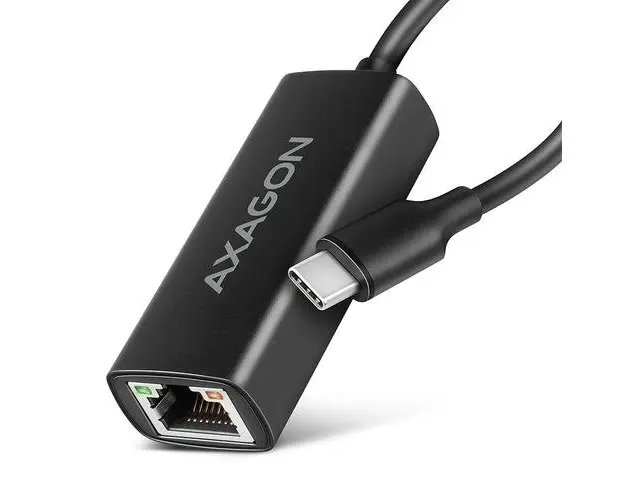 Adaptor placa de retea Axagon ADE-ARC, USB-C 3.2 Gen 1, RJ-45 (Negru)